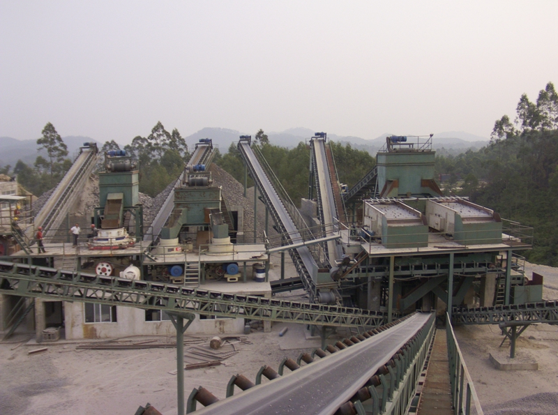 400噸/小時花崗巖制沙生產(chǎn)線