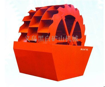 最新型輪式洗砂機生產(chǎn)線