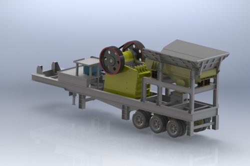 移動顎式破碎機設備